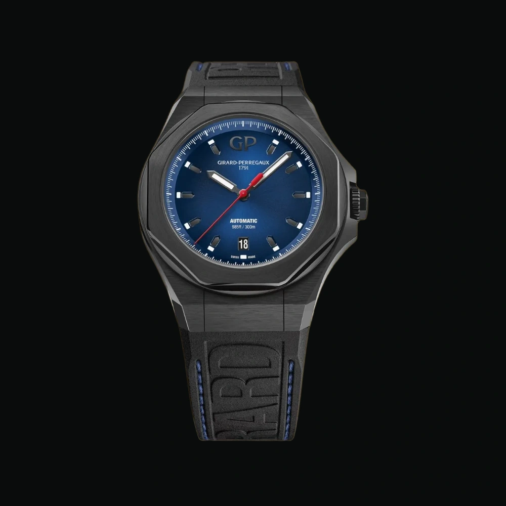 Girard-Perregaux Laureato Absolute — Sunburst Blue