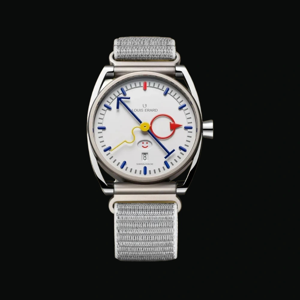 Louis Erard x Alain Silberstein Smile-Day Grey