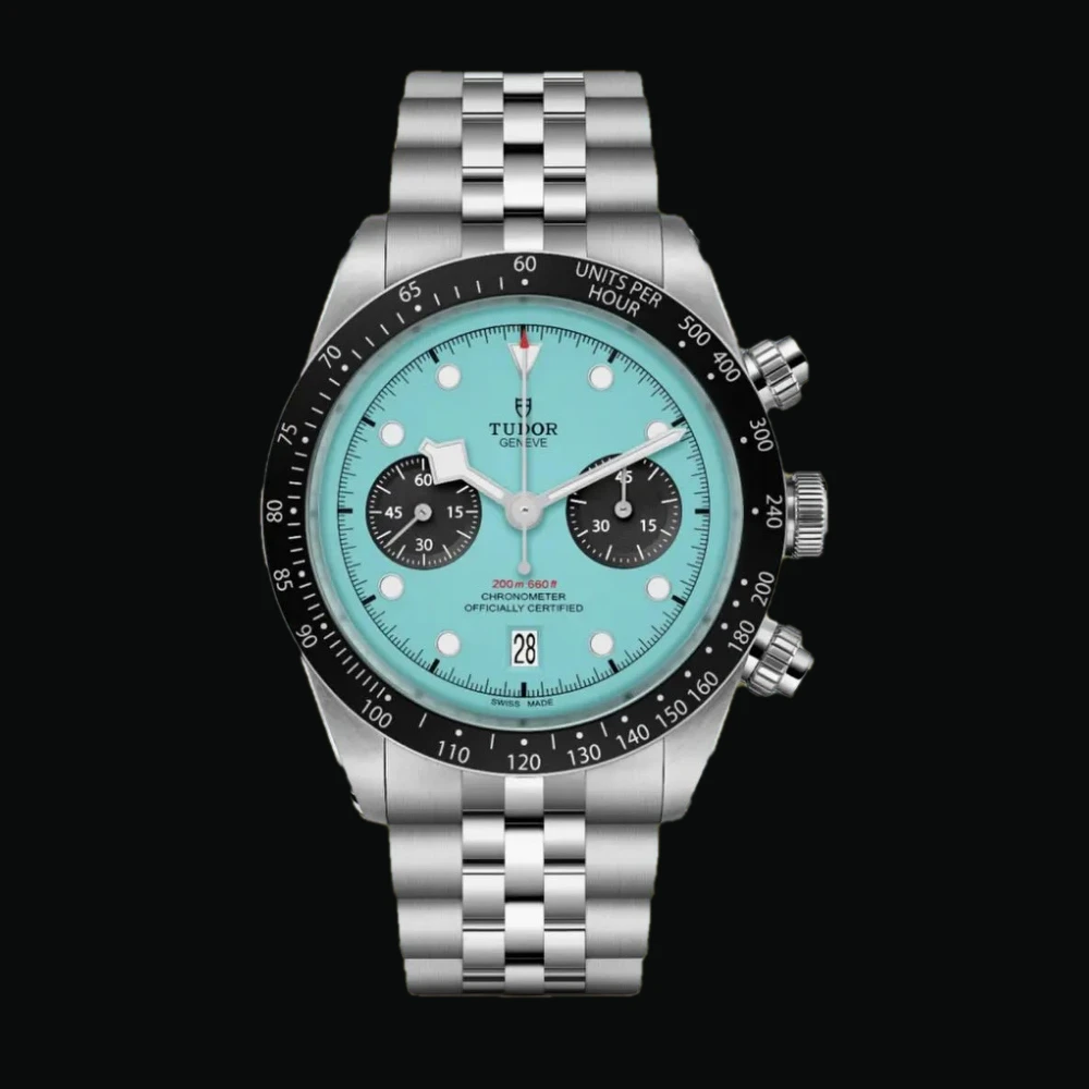 Tudor Black Bay Chrono "Flamingo Blue"