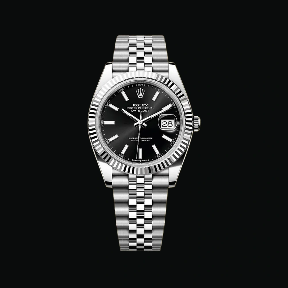 Rolex Datejust 41 — Black Dial